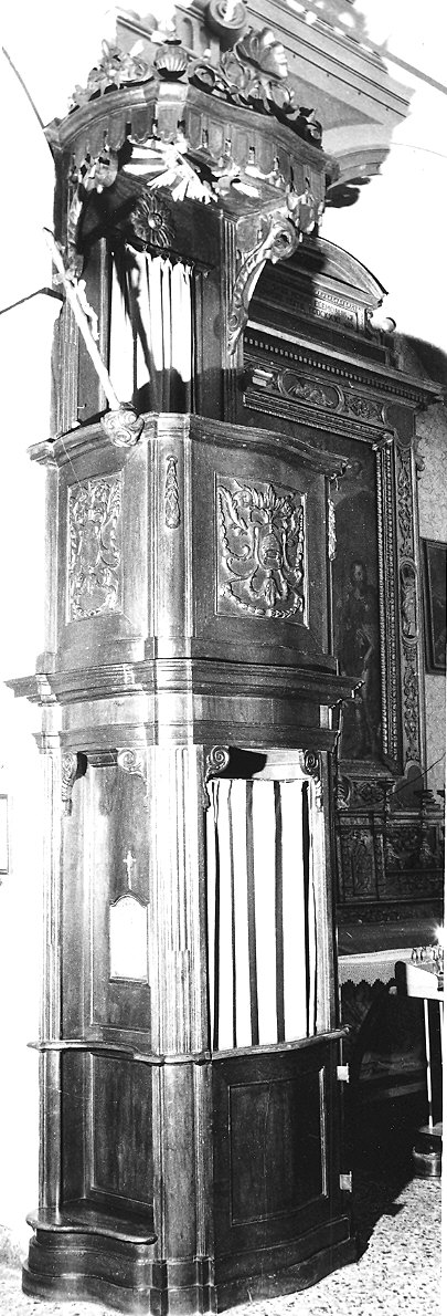pulpito - ambito parmense (sec. XVIII)