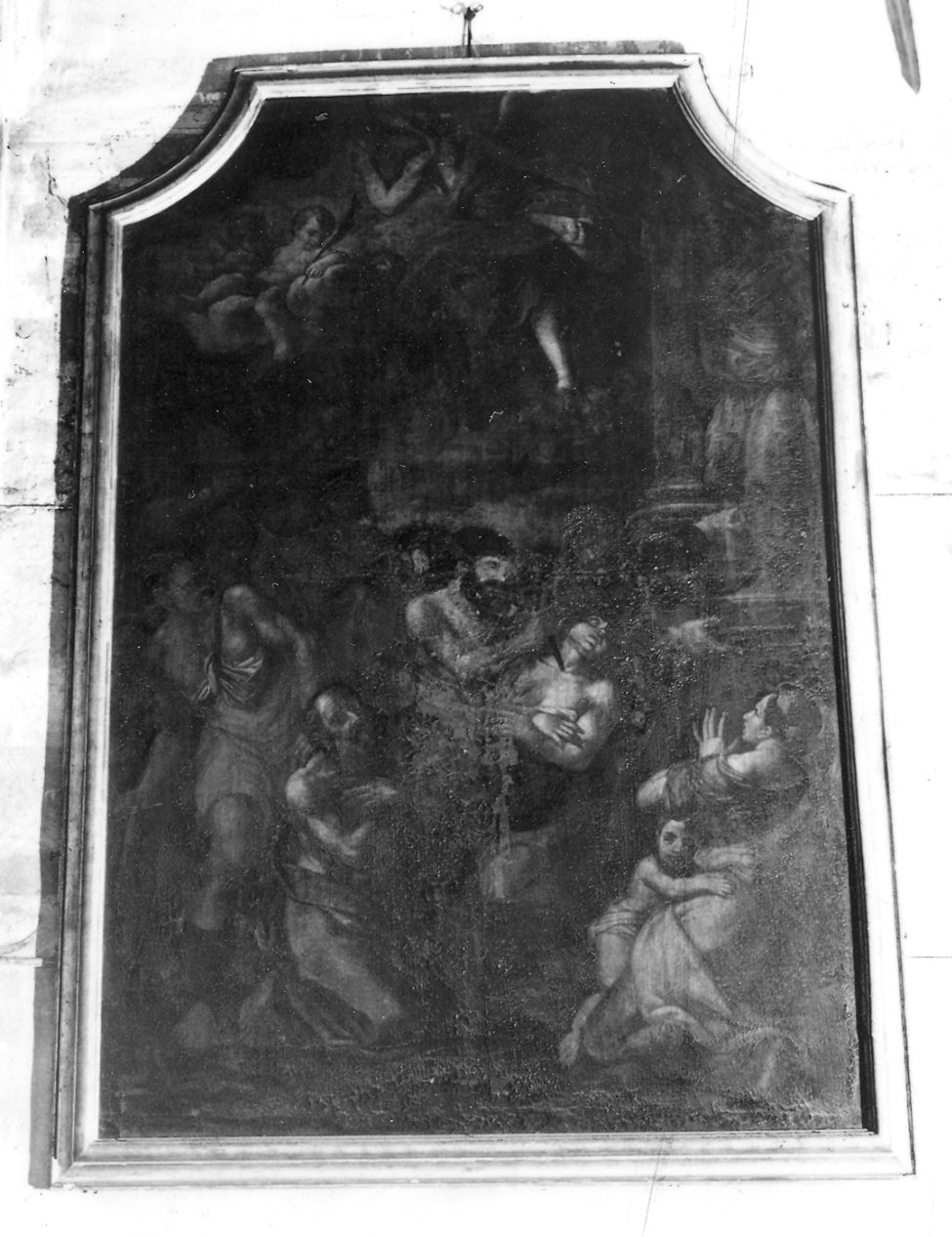 martirio di San Nazario e San Celso (dipinto) di Rubini Giovanni (primo quarto sec. XVIII)