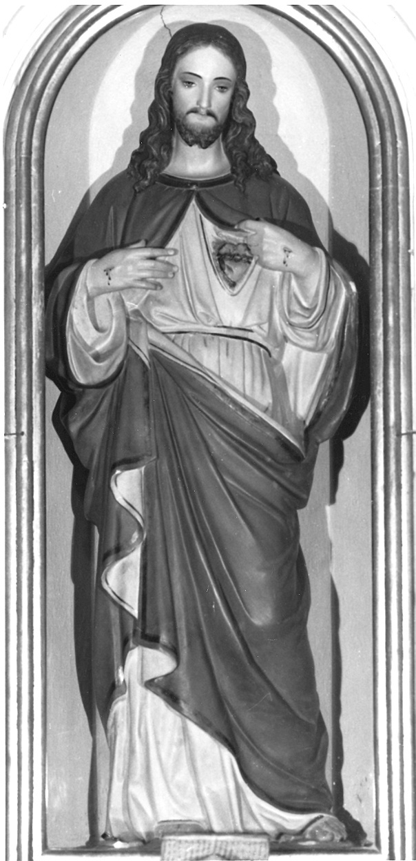 Sacro Cuore di Gesù (statua) - produzione Italia settentrionale (inizio sec. XX)