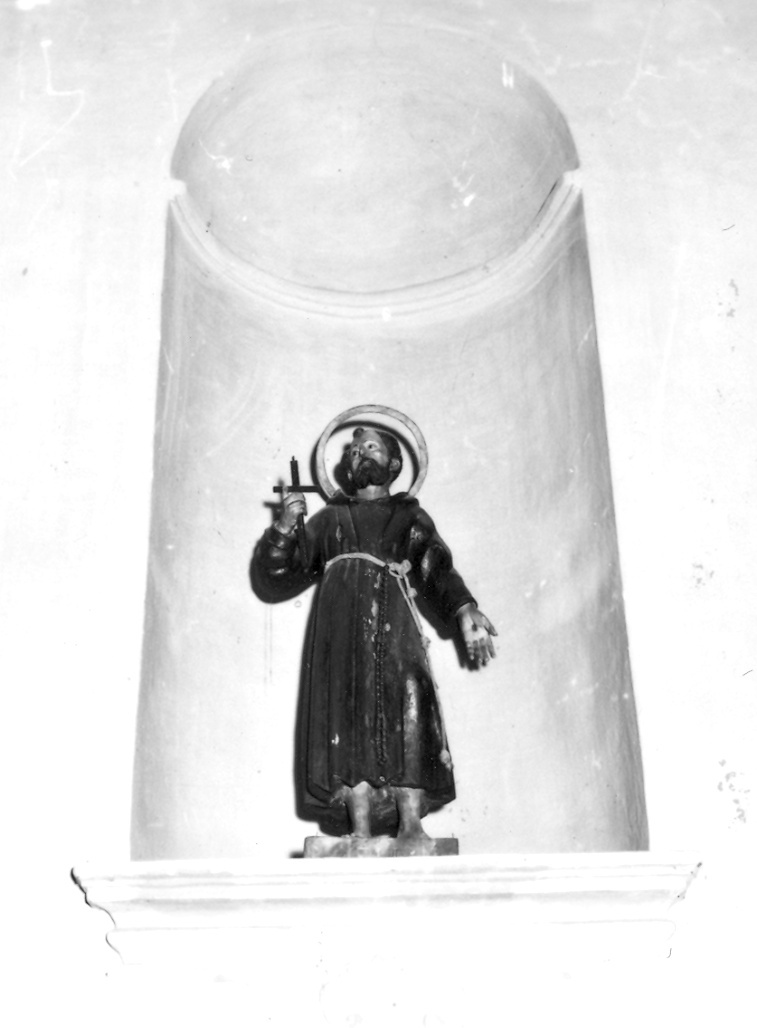 San Francesco (statua) - ambito parmense-piacentino (sec. XVII)