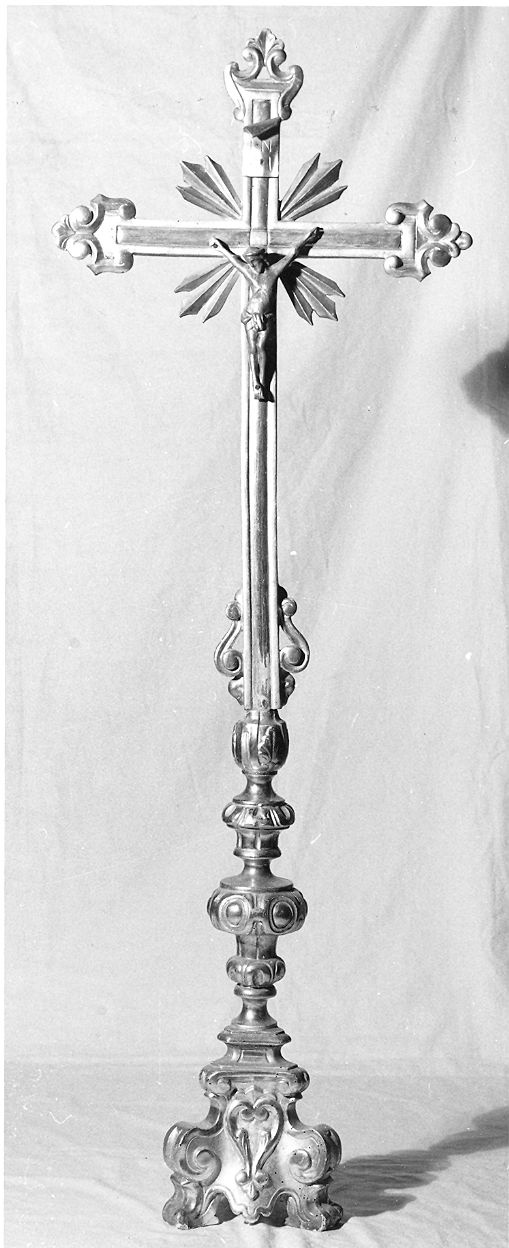 croce d'altare - ambito parmense (sec. XIX)