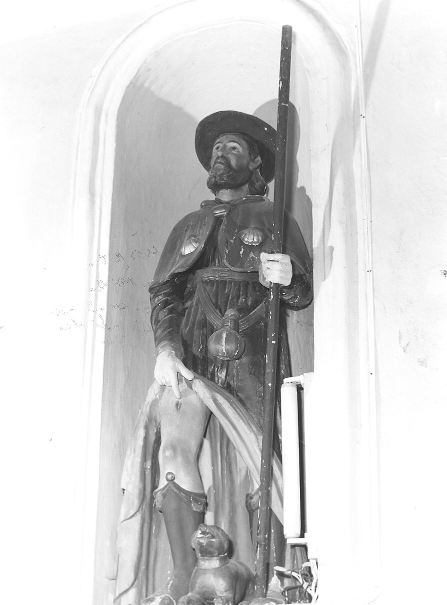 San Rocco (statua) - ambito parmense-piacentino (sec. XVIII)