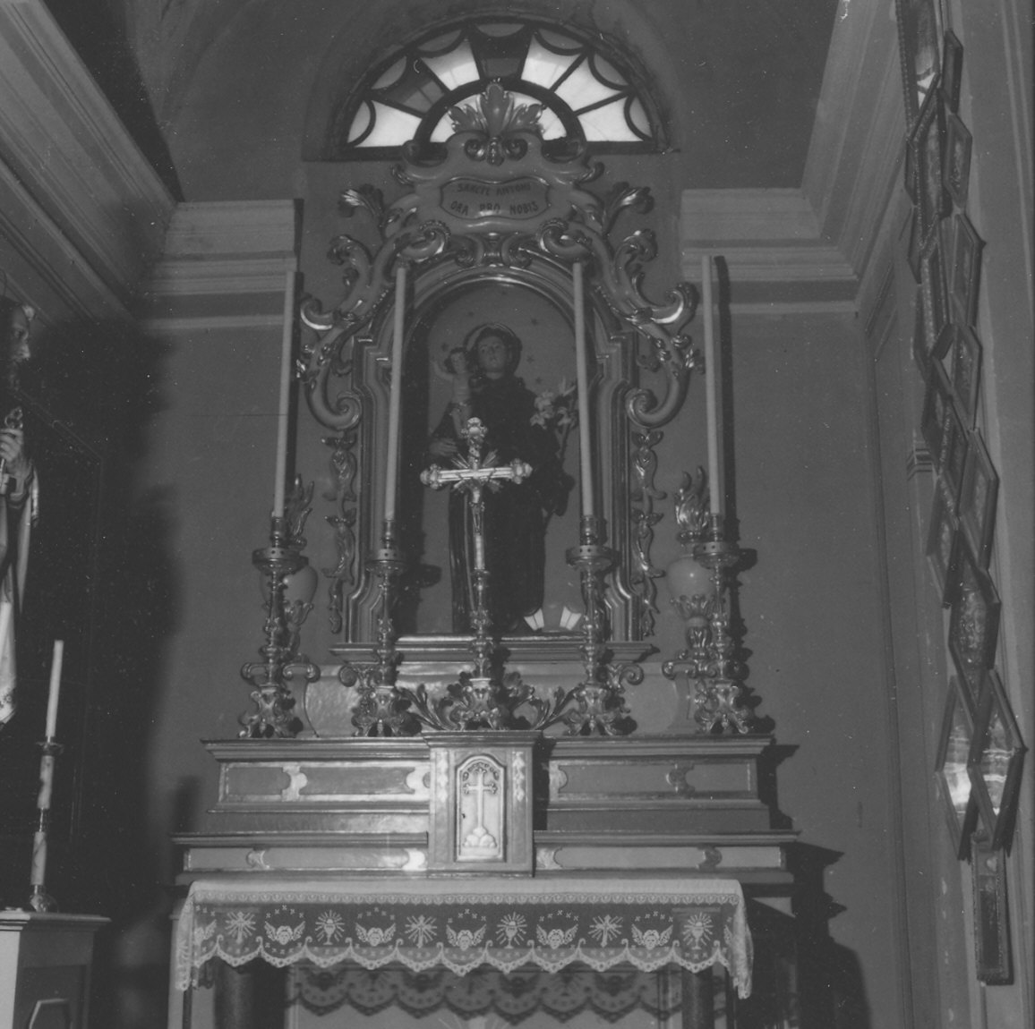 croce d'altare, frammento - ambito parmense (metà sec. XVIII)
