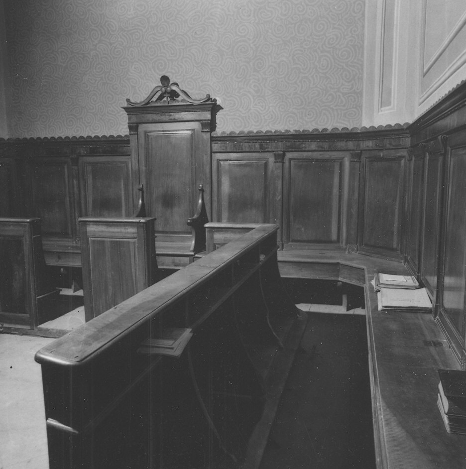 stalli del coro, insieme - ambito parmense (sec. XIX)