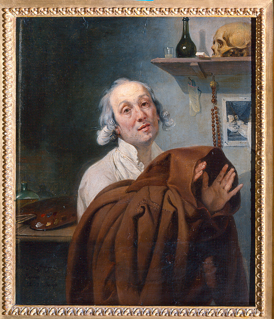 Autoritratto (dipinto) di Zoffany Johann (sec. XVIII)