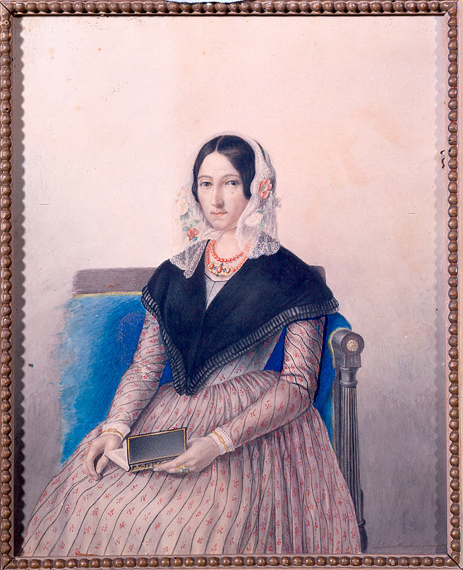 Argelinda Cappellini (dipinto) di Guglielmetti Luigi (sec. XIX)
