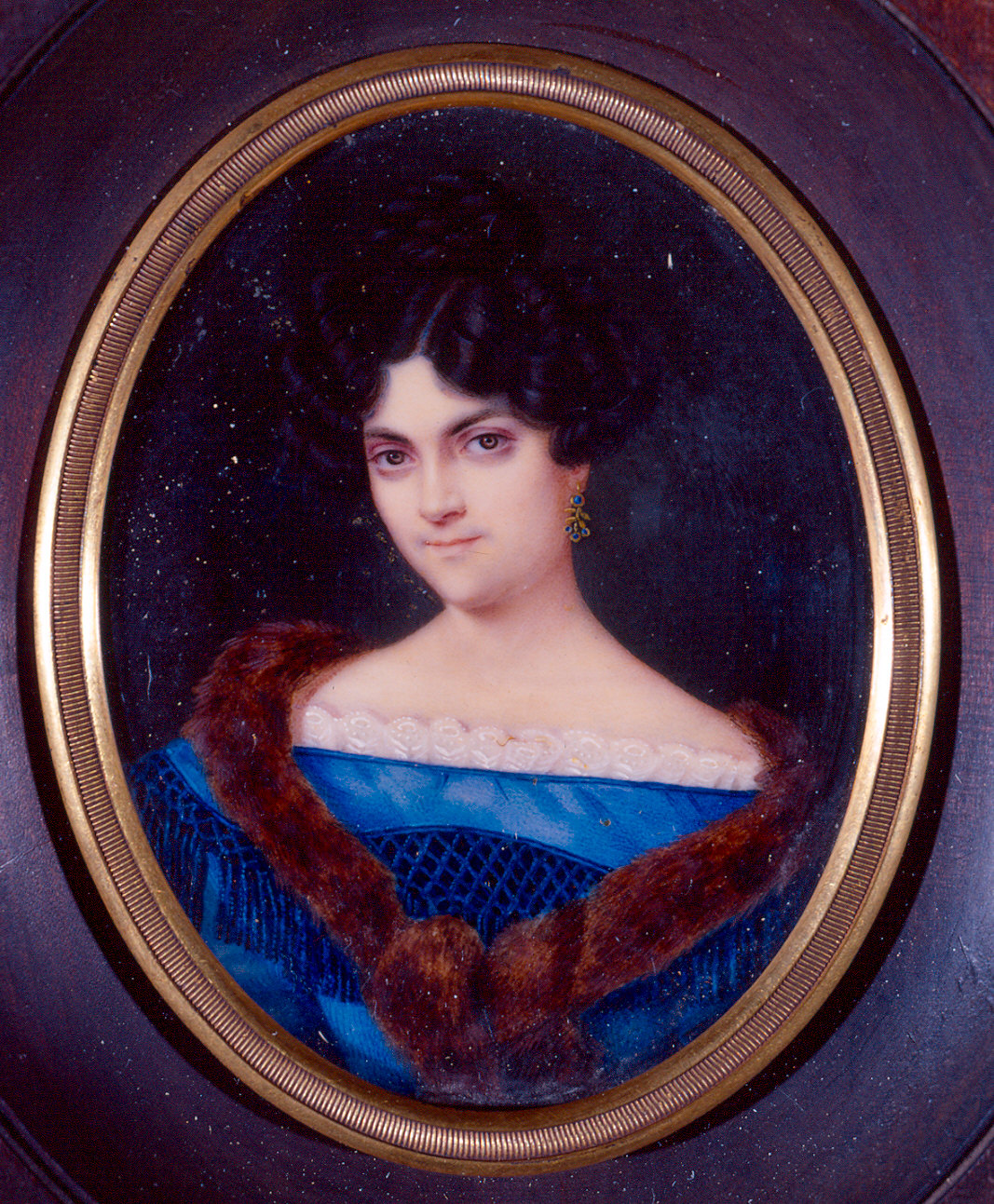 Ritratto femminile (dipinto) di Piazza Andrea (sec. XIX)