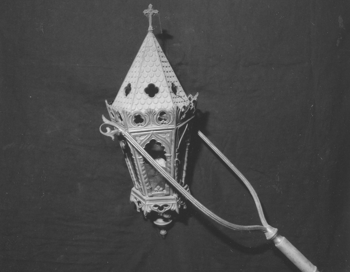 lanterna processionale, serie - ambito parmense (sec. XIX)