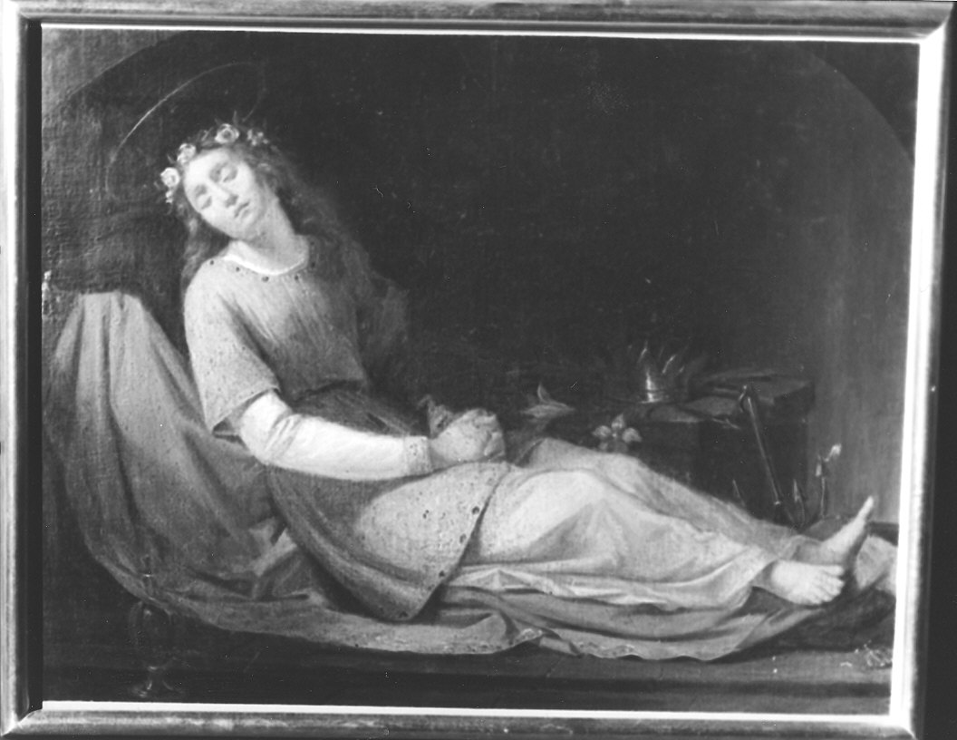 Santa Filomena (dipinto) di Affanni Ignazio (sec. XIX)