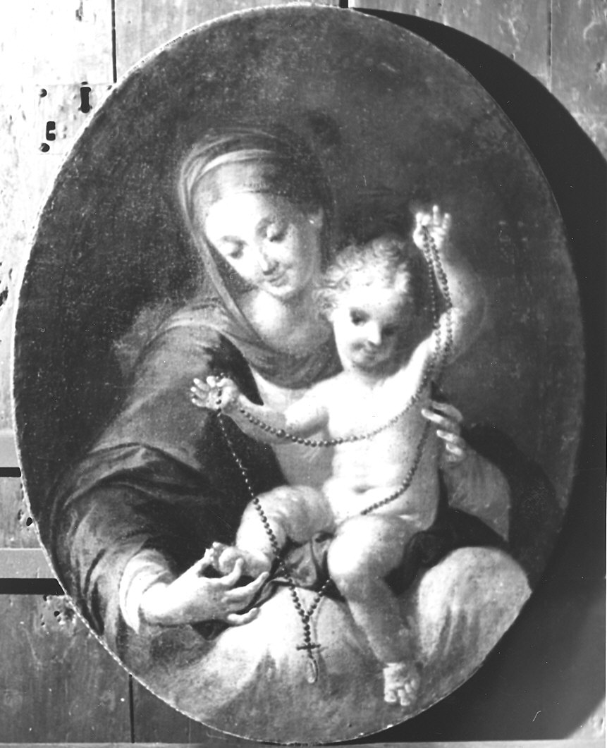 Madonna con Bambino (dipinto) di Ruta Clemente (sec. XVIII)