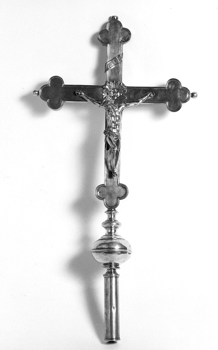 croce processionale - ambito parmense (sec. XVII)