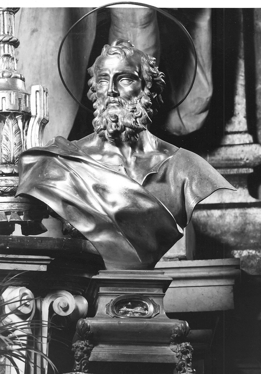 Santi (reliquiario - a busto, serie) di Gualtieri Giuseppe, Vernazzi Luigi (sec. XVIII)
