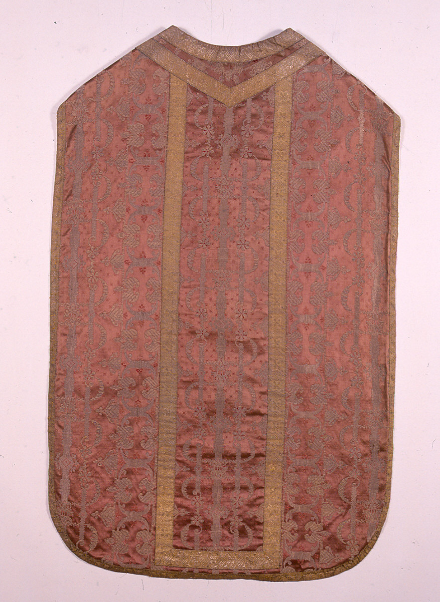 paramento liturgico, insieme - manifattura italiana (ultimo quarto sec. XVII)