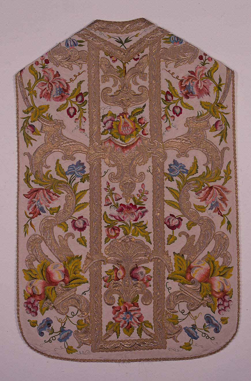 paramento liturgico, insieme - manifattura parmense (?) (sec. XVIII)