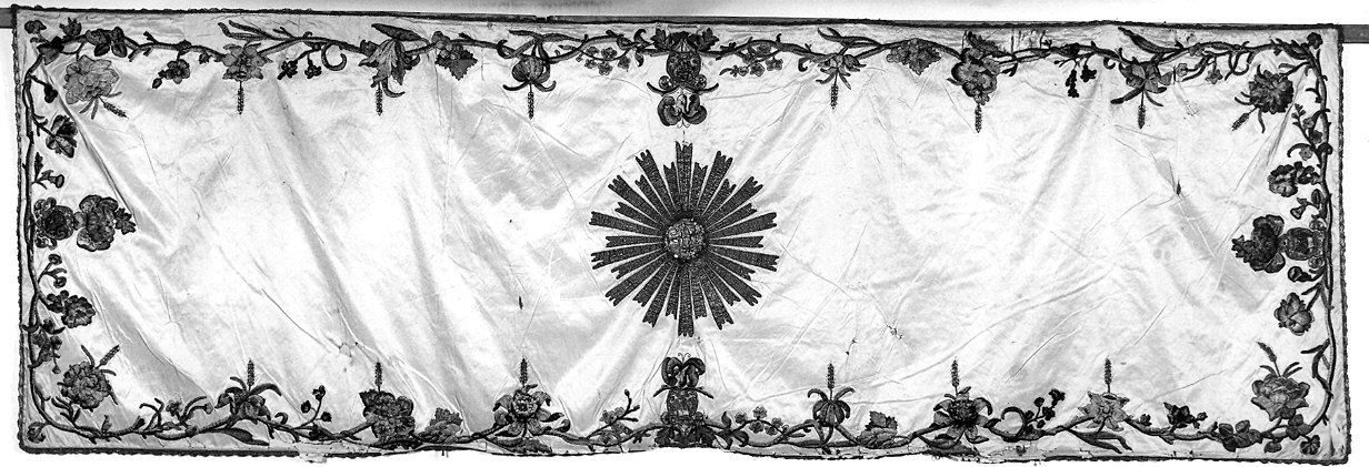 velo omerale - manifattura italiana (sec. XVIII)