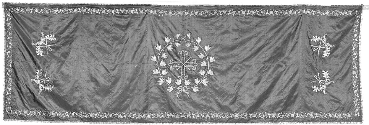 velo omerale - manifattura parmense (sec. XIX)