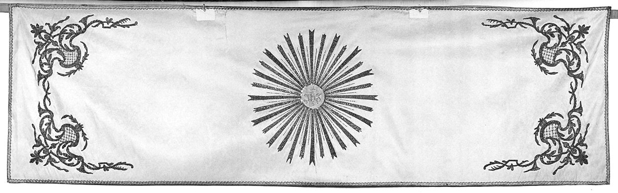 velo omerale - manifattura italiana (seconda metà sec. XIX)