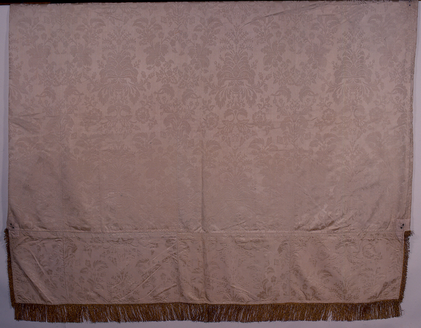 cielo del baldacchino processionale, insieme - manifattura italiana (seconda metà sec. XIX)