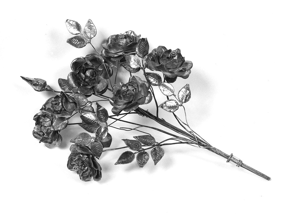 addobbo di statua - ambito parmense (sec. XIX)