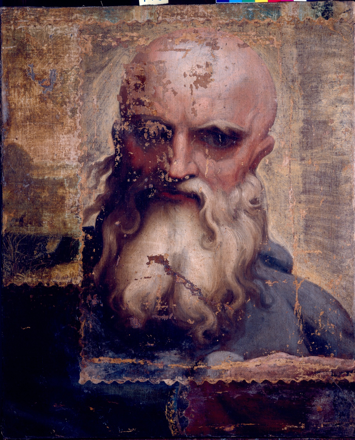 San Benedetto (dipinto) di Carracci Annibale (attribuito), Carracci Agostino (sec. XVI)