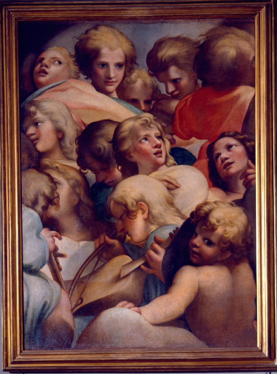 angeli musicanti (dipinto) di Carracci Annibale, Carracci Agostino (sec. XVI)