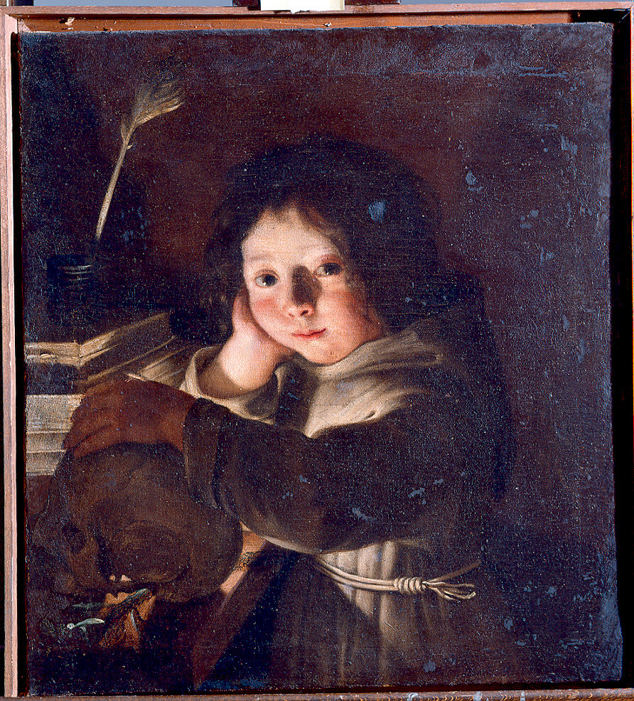 fanciullo vestito da frate (dipinto) di Volmarijn Crijn Hendricksz (attribuito) (sec. XVII)