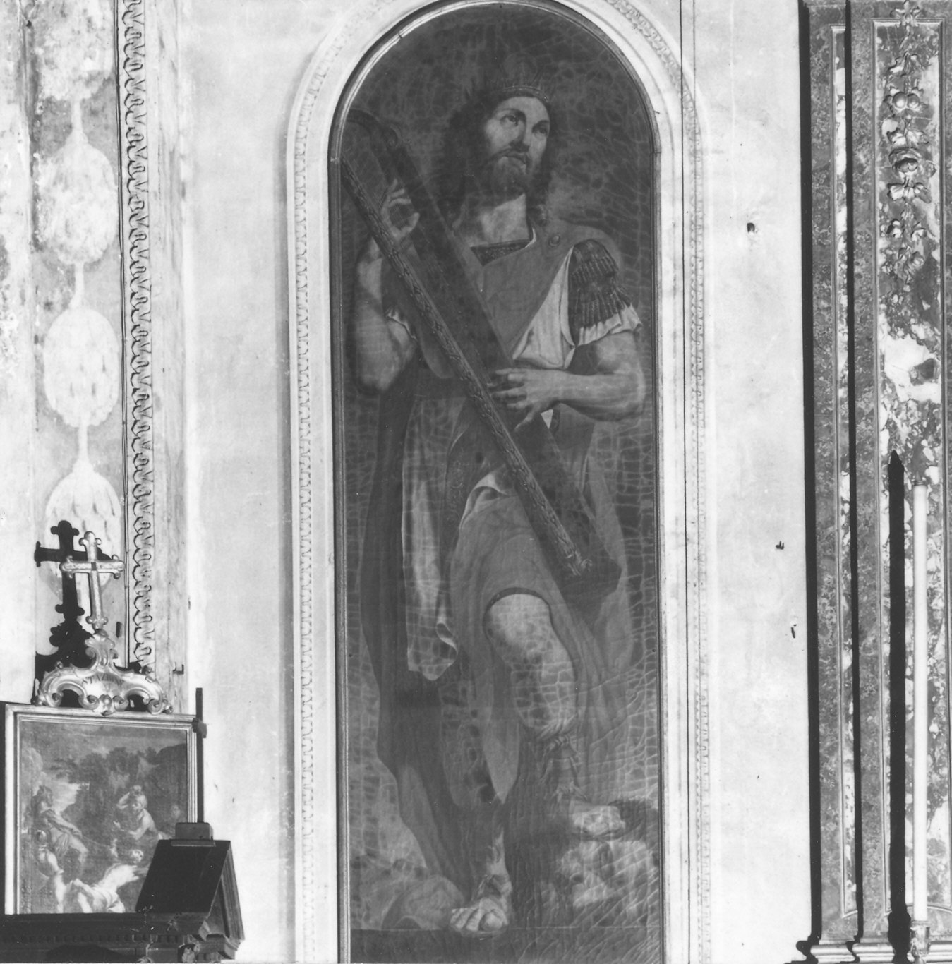 David (dipinto, pendant) di Girardi Giuseppe (sec. XIX)