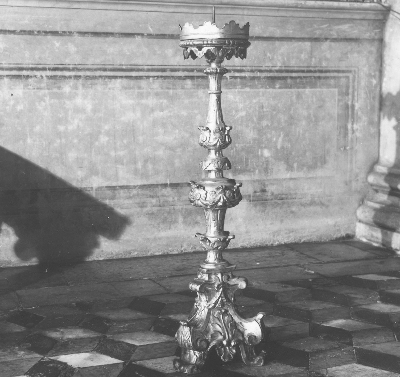 candeliere, serie - ambito piacentino (sec. XVIII)