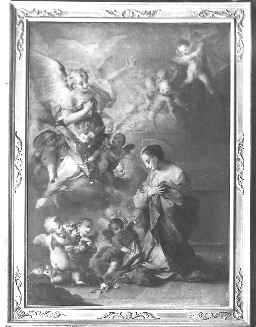 Annunciazione (dipinto) di Stern Ignazio (sec. XVIII)