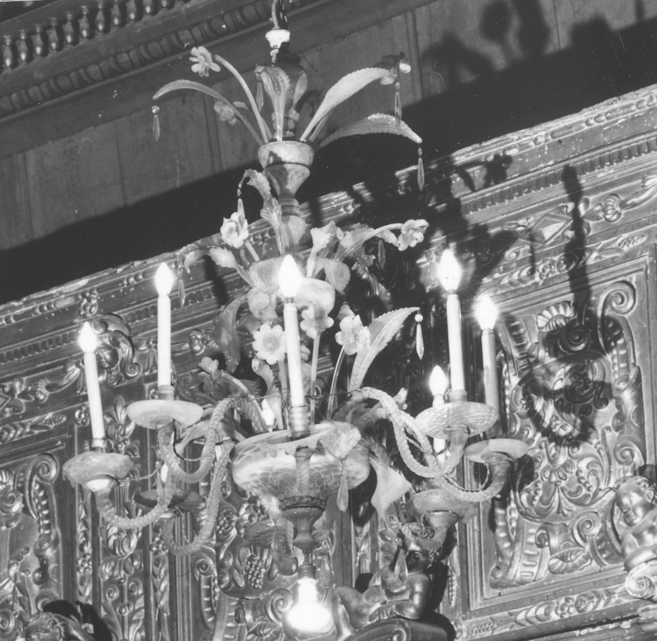 lampadario - a bracci, paio - ambito Italia settentrionale (sec. XIX)