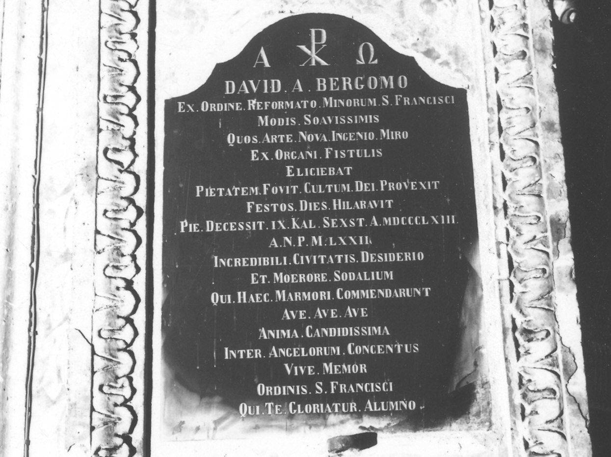 lapide commemorativa - ambito emiliano (sec. XIX)