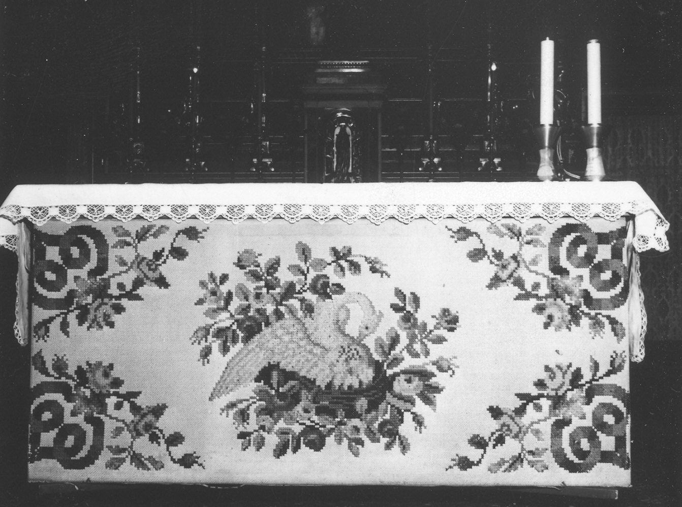 paliotto - manifattura piacentina (sec. XIX)