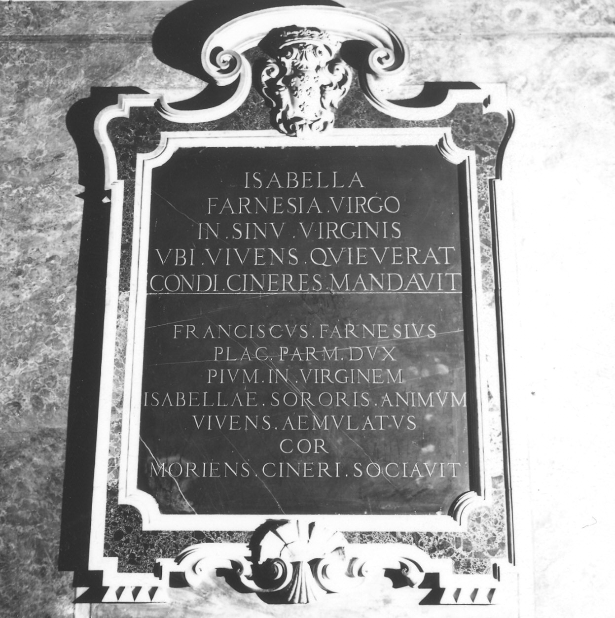 lastra tombale - ambito emiliano (sec. XVIII)