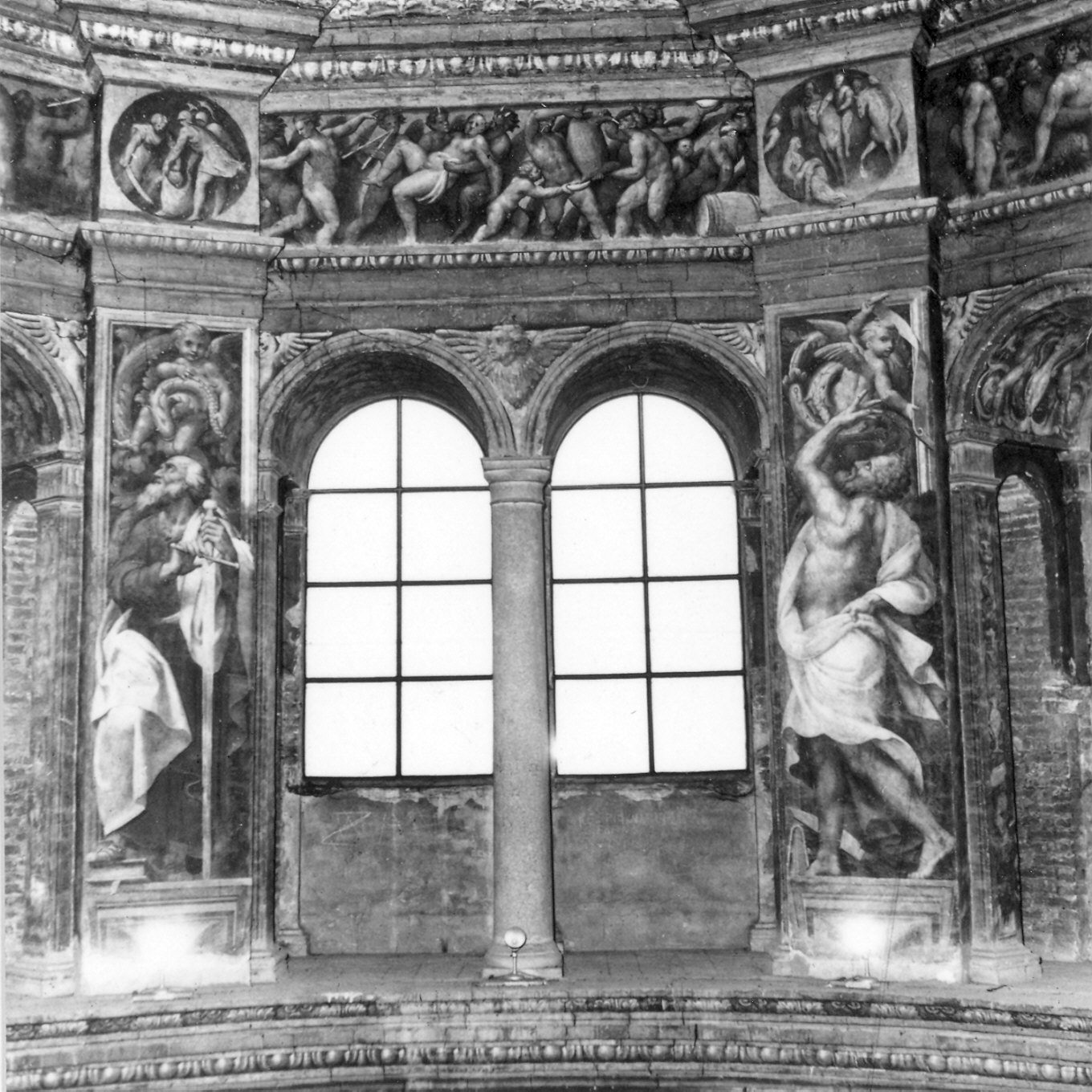 dipinto, complesso decorativo di De Sacchis Giovanni Antonio detto Pordenone (e aiuti) (sec. XVI)