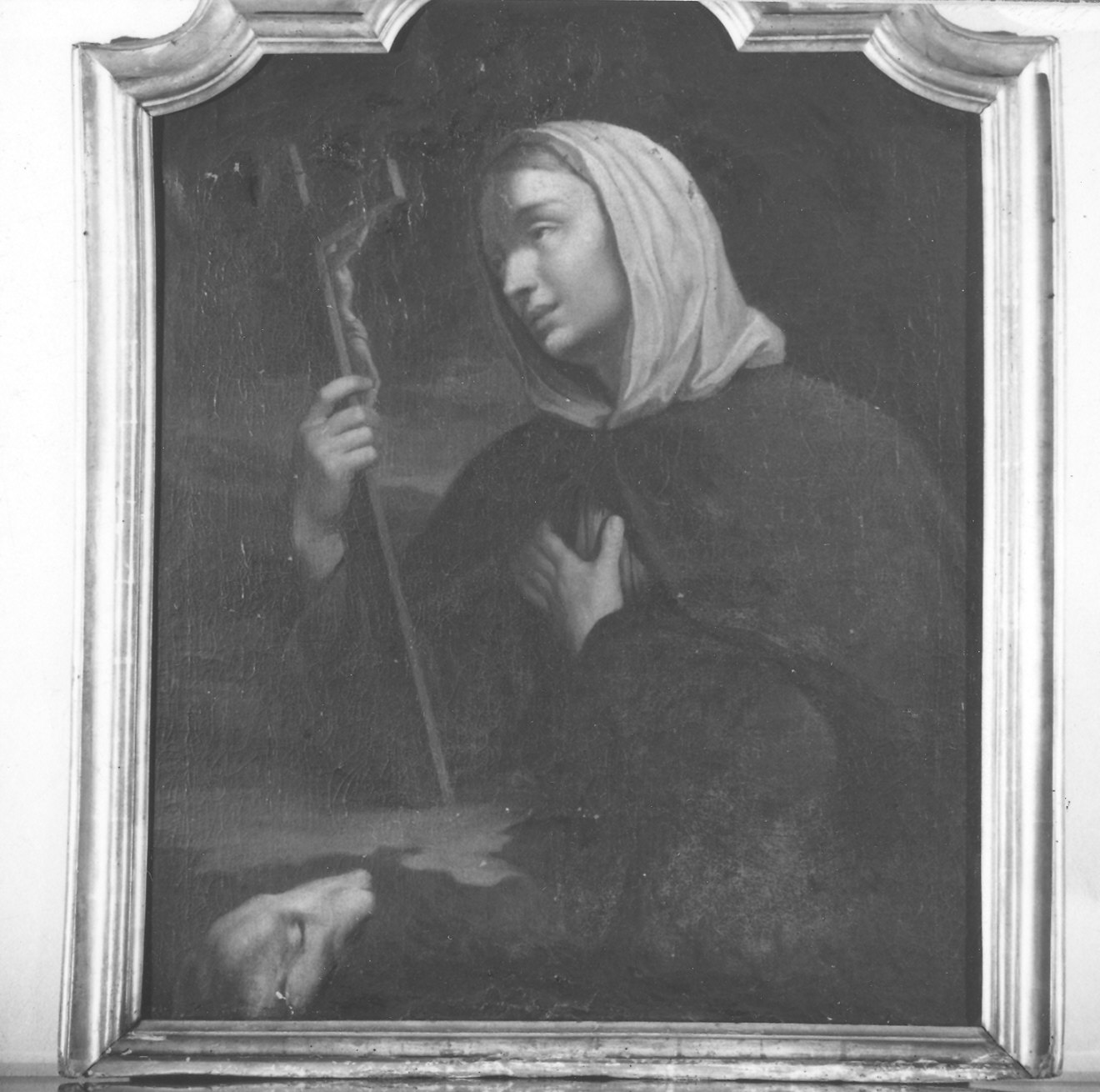 Santa Margherita da Cortona (dipinto) di Fornaroli Giuseppe (sec. XVIII)