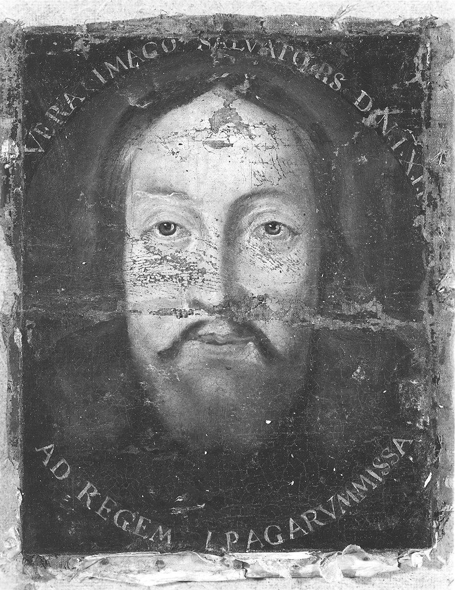 volto di Cristo (dipinto) - ambito emiliano (sec. XVII)