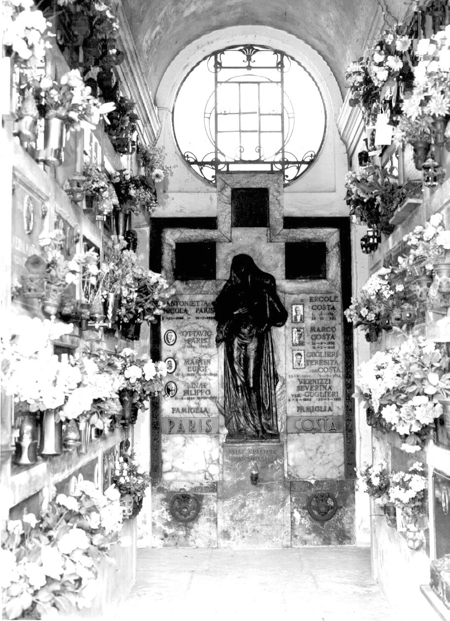 monumento funebre - ambito parmense (sec. XX)