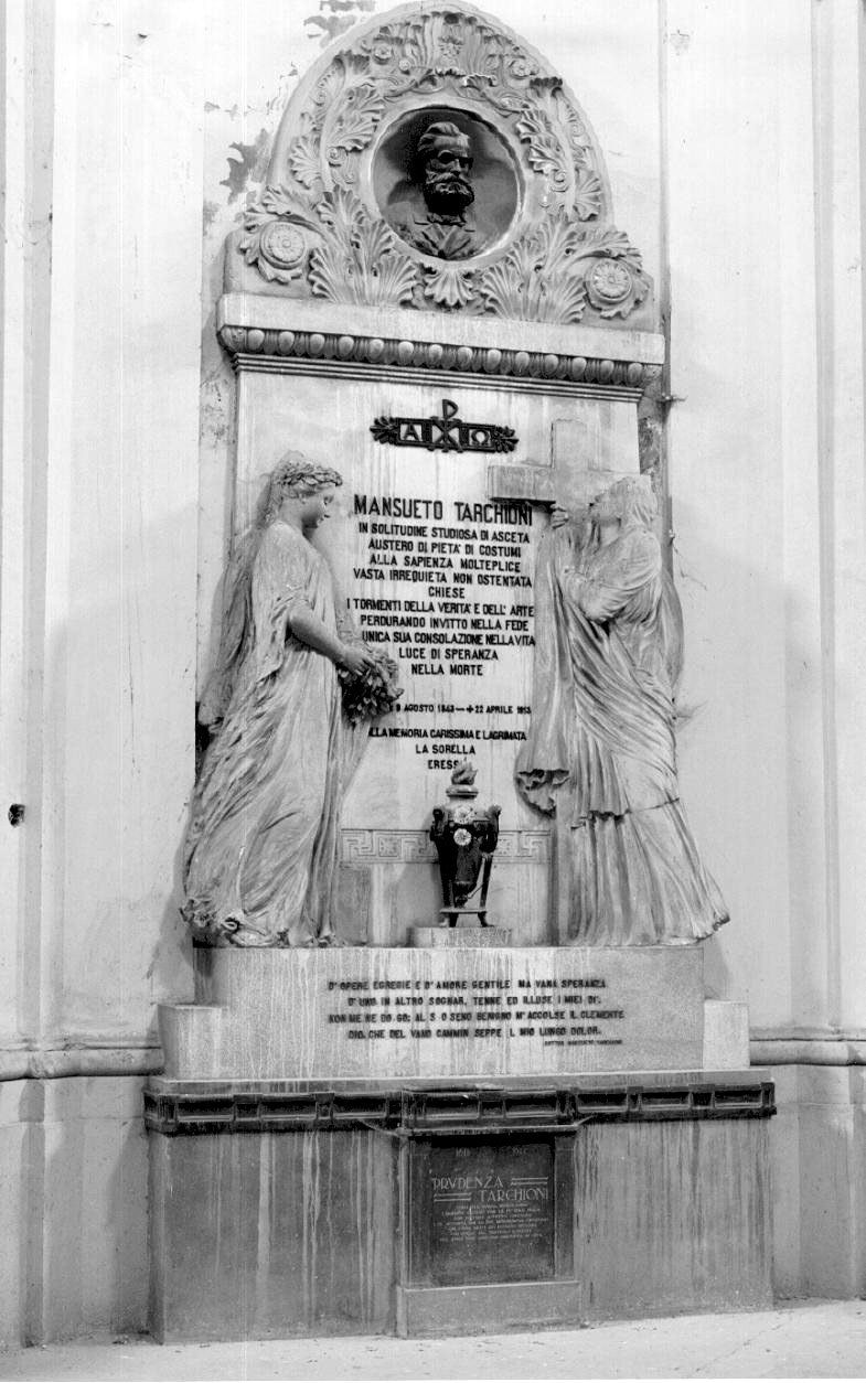 monumento funebre - ambito parmense (sec. XX)