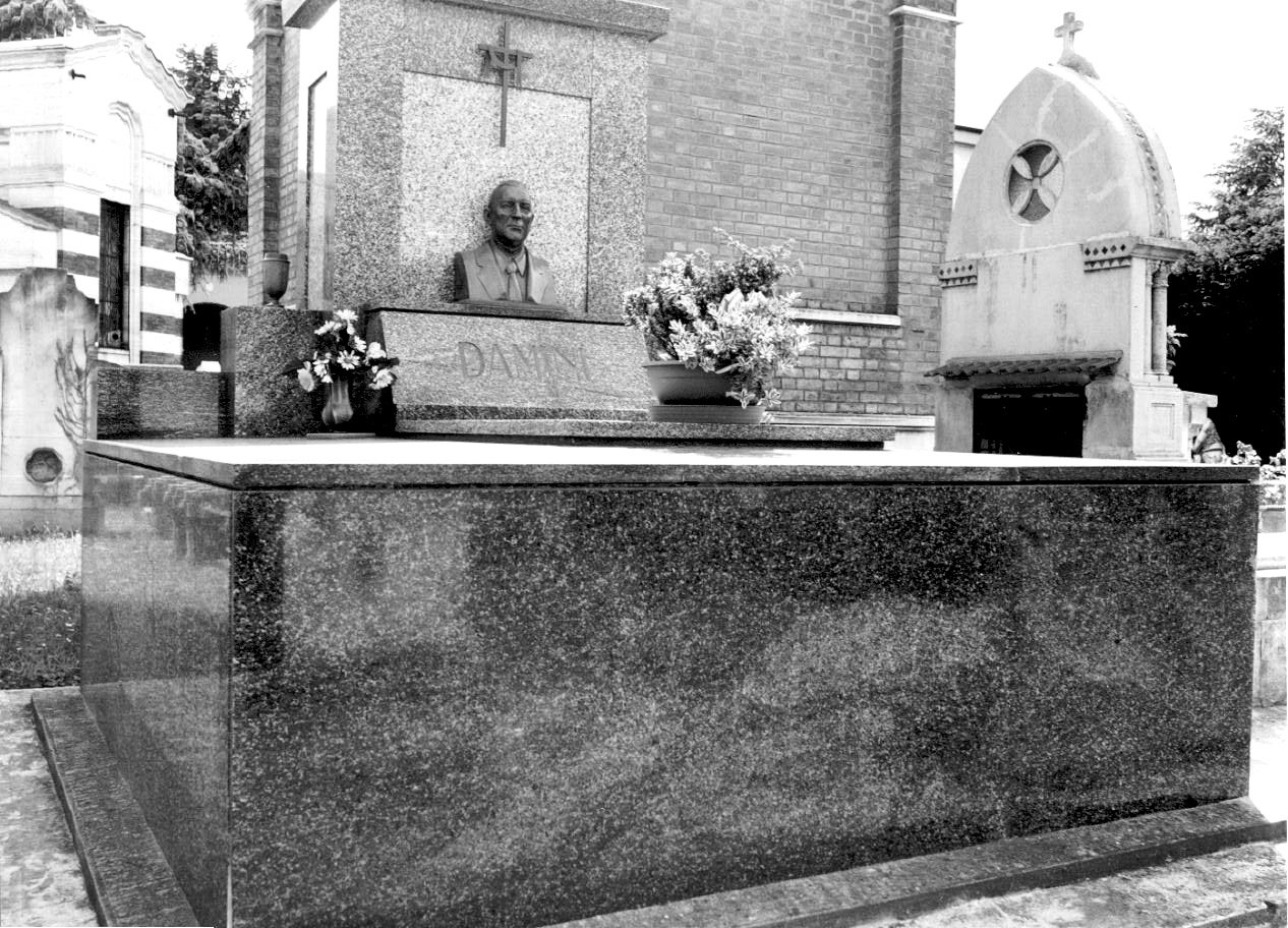 monumento funebre di Rossin Vittorio (sec. XX)