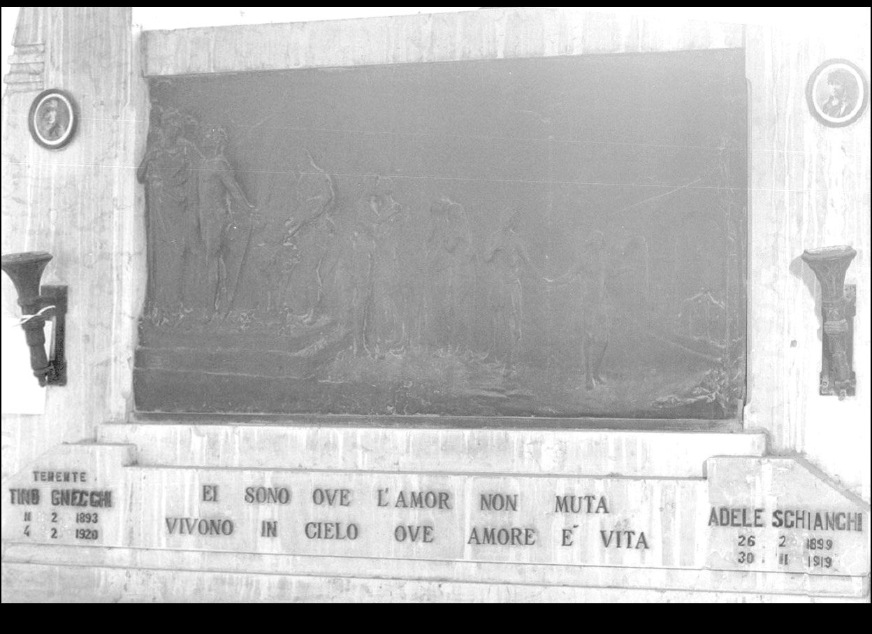monumento funebre - a lastra di Trombara Emilio (sec. XX)