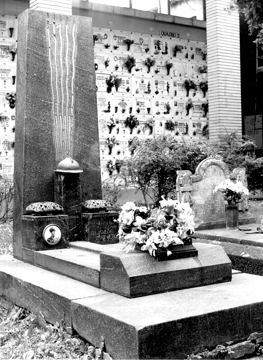monumento funebre - ambito parmense (sec. XX)