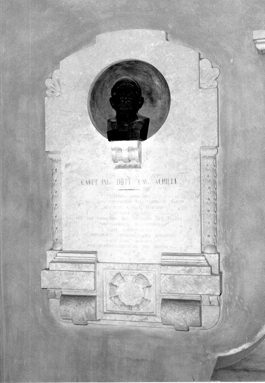 monumento funebre - a lastra - ambito parmense (sec. XX)