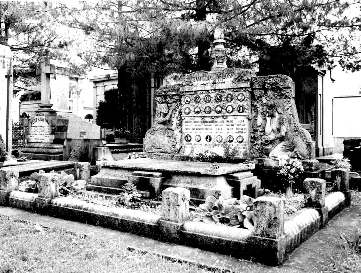 monumento funebre - ambito parmense (sec. XX)