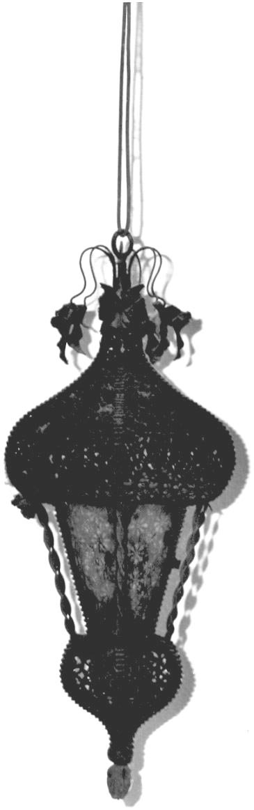 lampadario - ambito parmense (sec. XIX)