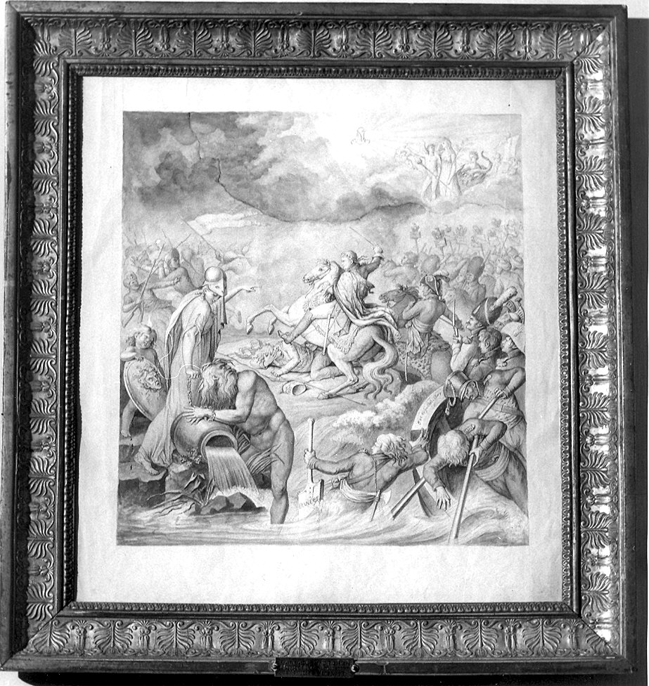 Allegoria della battaglia di Wagram (dipinto) di Morghen Raffaello (sec. XIX)