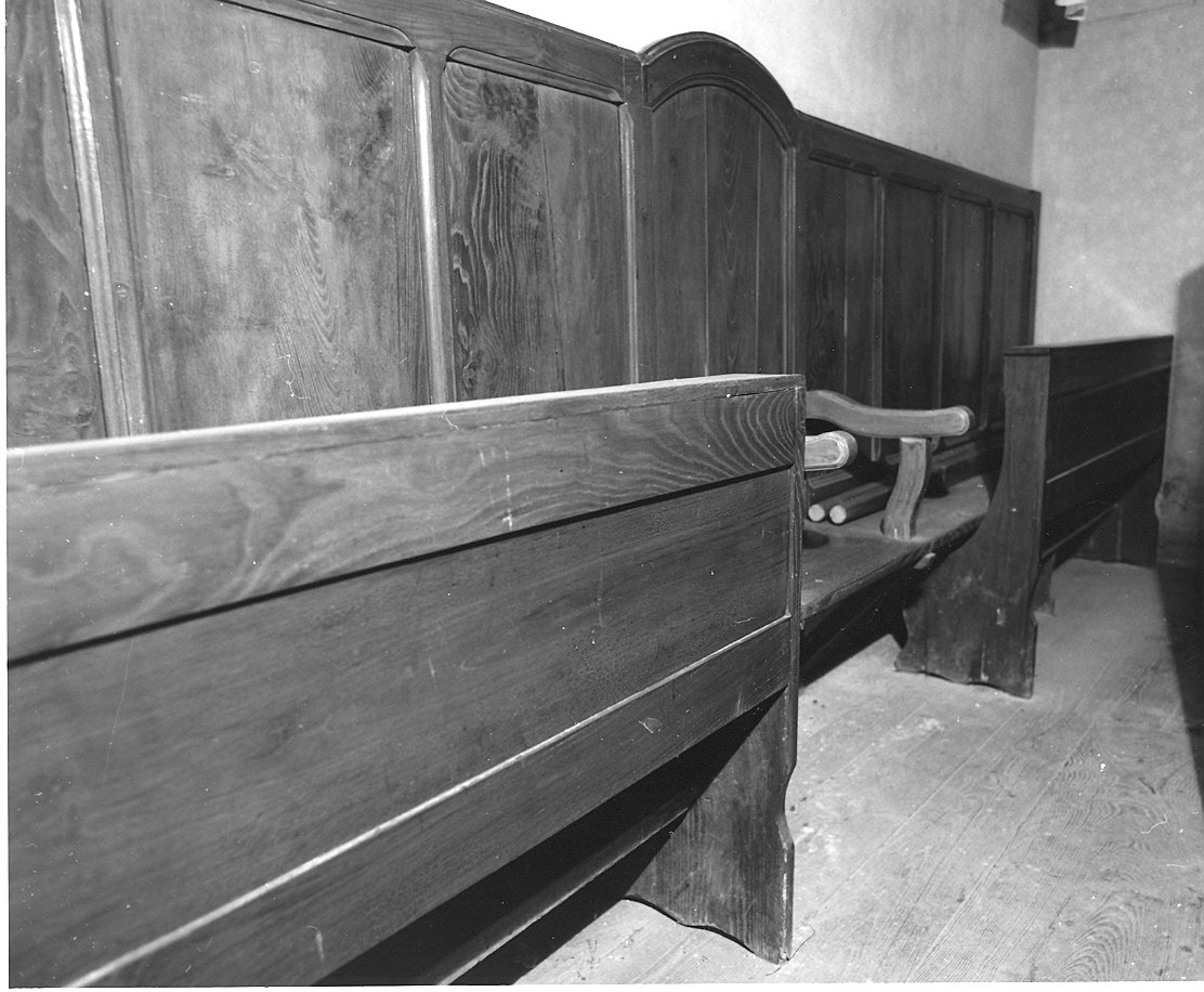 stalli del coro - ambito parmense (secondo quarto sec. XX)