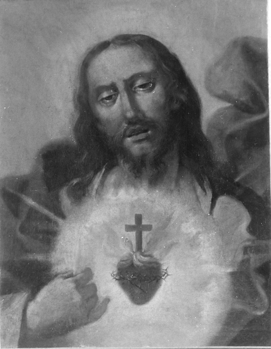 Sacro Cuore di Gesù (dipinto) - ambito lombardo (fine/inizio secc. XVII/ XVIII)