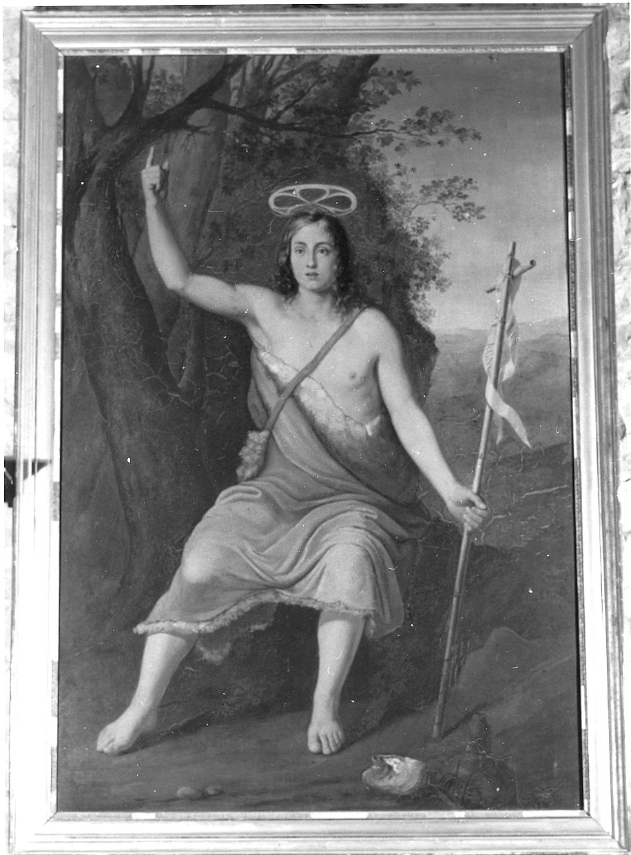 San Giovanni Battista (dipinto) di Vigotti Luigi (sec. XIX)