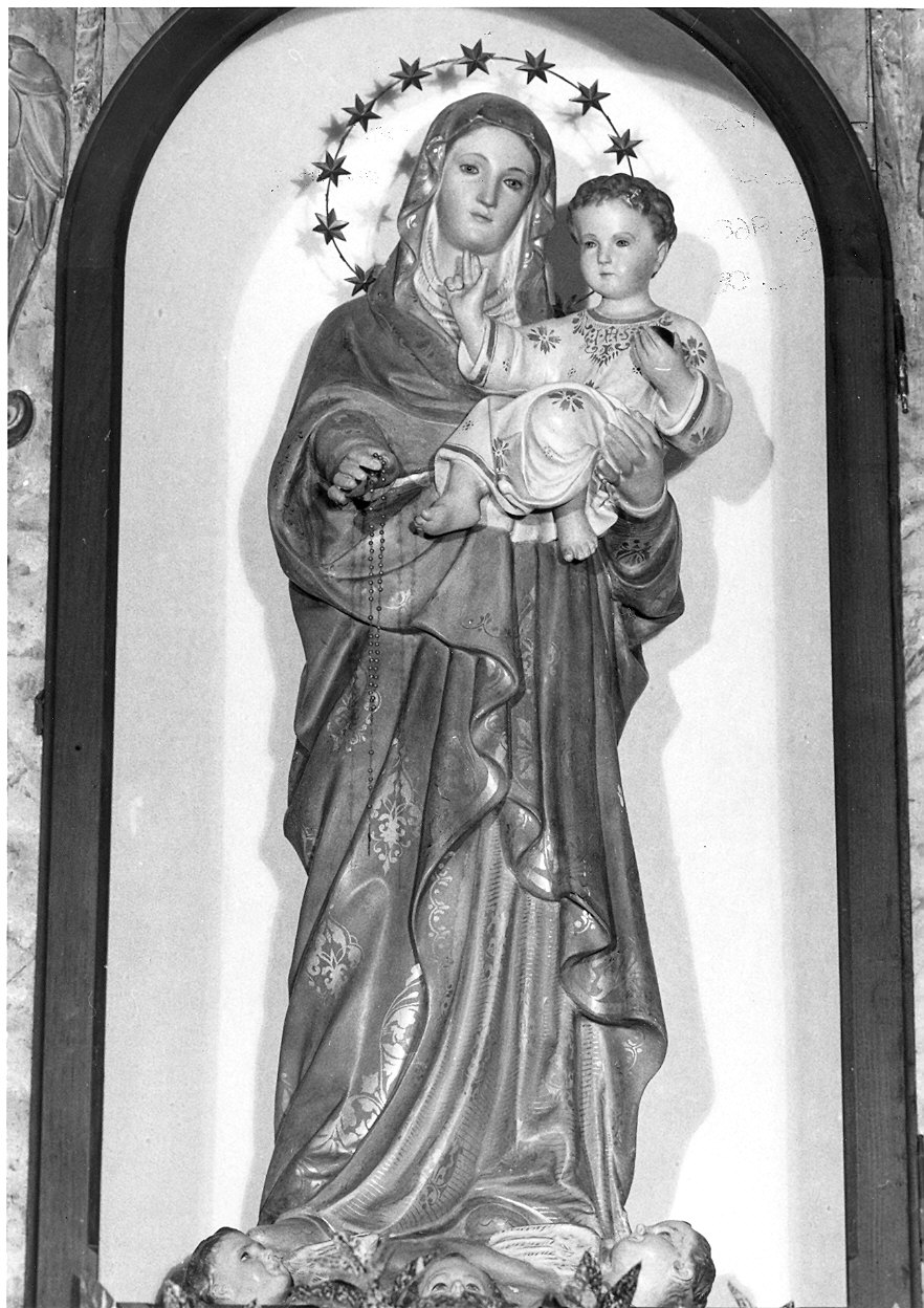 Madonna con Bambino (statua) - produzione parmense (inizio sec. XX)