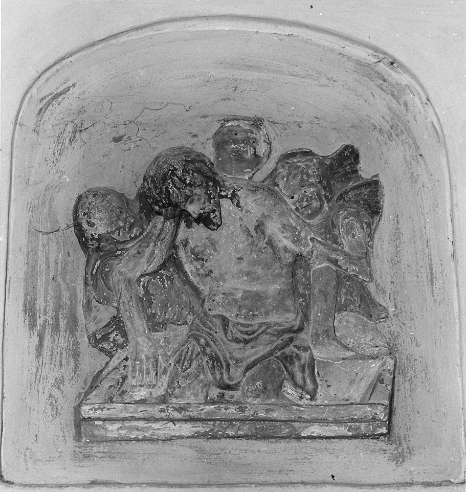 Cristo morto (rilievo) - ambito veneto (inizio sec. XVI)